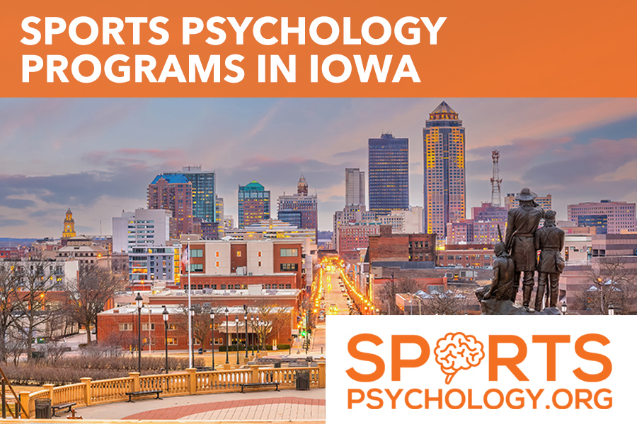 Sports Psychology Degree programs in the State of Iowa