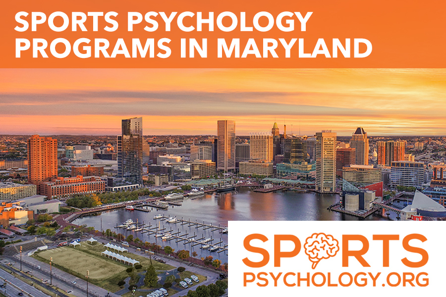 Sports Psychology Degree programs in the State of Maryland