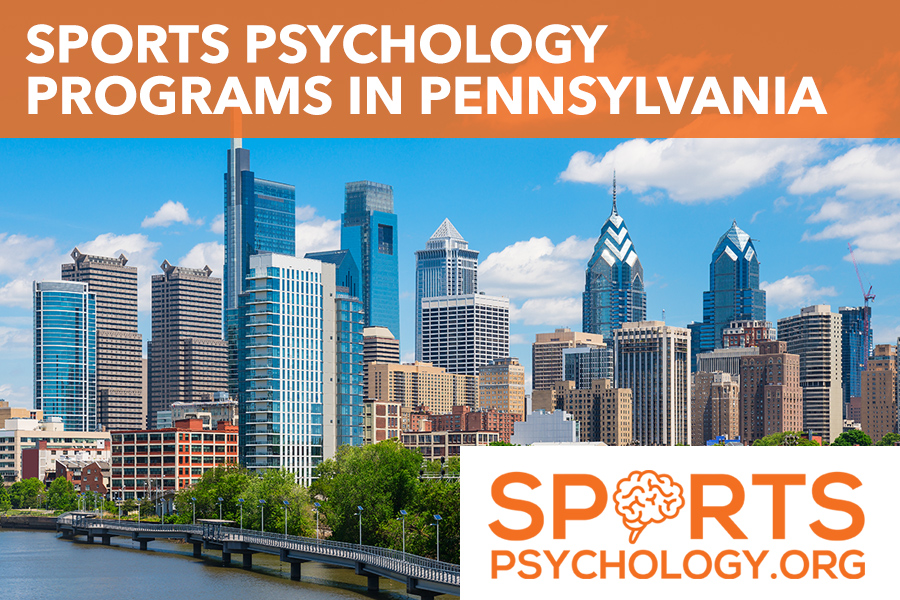 Sports Psychology Degree programs in the State of Pennsylvania