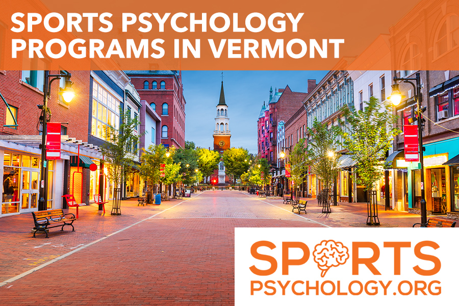Sports Psychology Degree programs in the State of Vermont