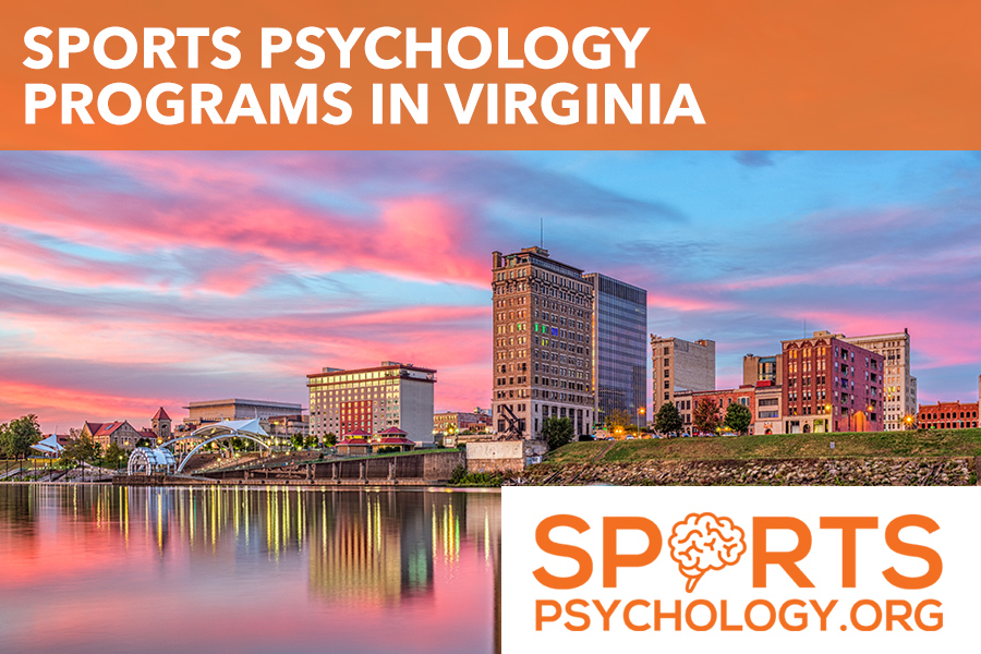 Sports Psychology Degree programs in the State of Virginia